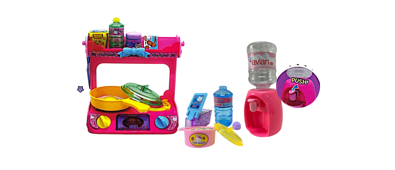PINK RABBIT WATER DISPENSER