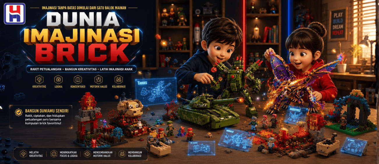 LEGO UNTUK MENAMBAH IMAJINASI ANAK