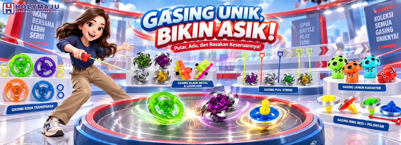 Gasing Unik, Bikin Asik!