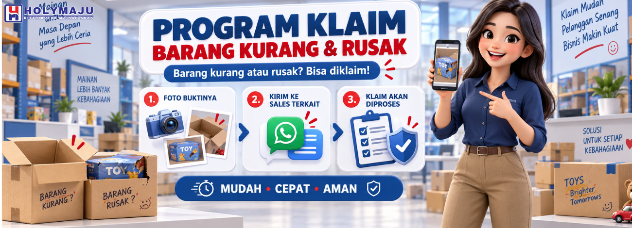 Program Klaim Barang Kurang & Rusak