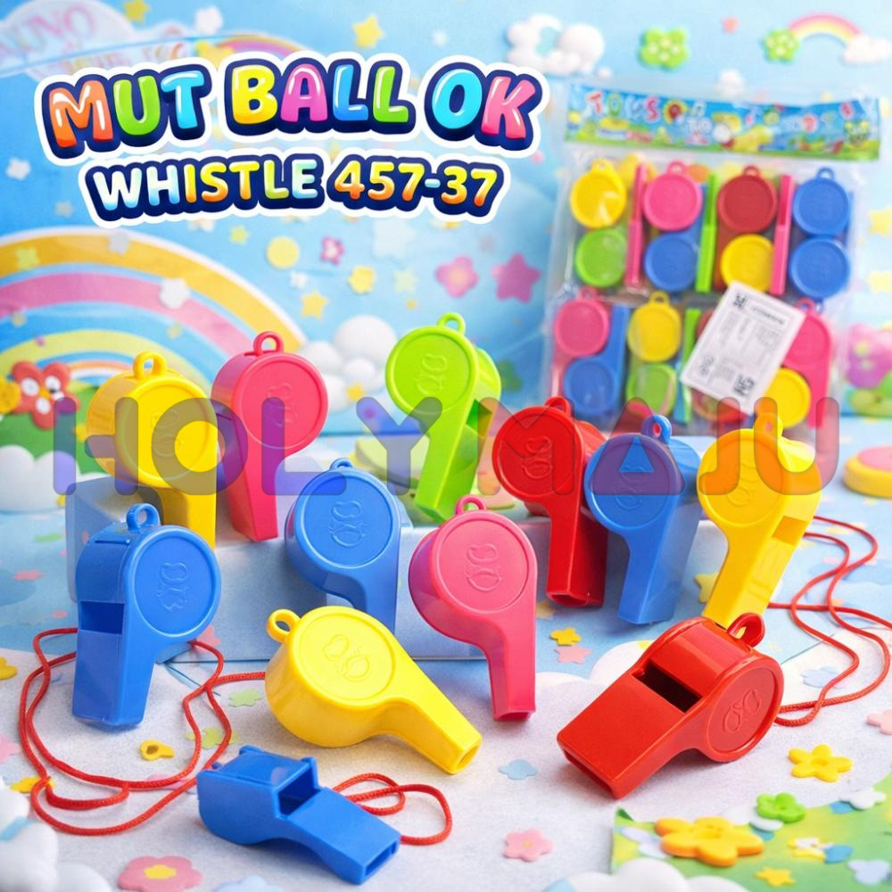 MUT BALL OK WHISTLE 457-37 BULK + MID PACK @4800PCS                                                 