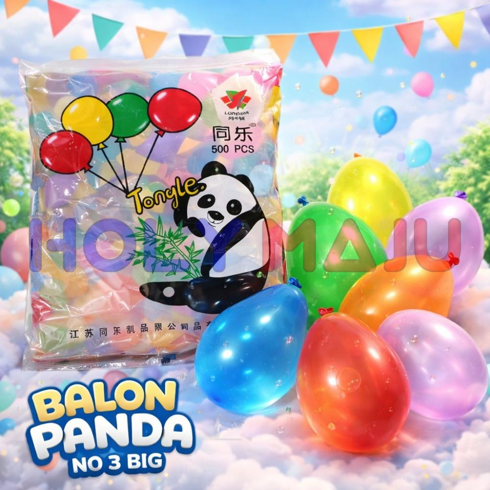 DCO BALON PANDA NO 3 BIG BULK + MID PACK @100000PCS